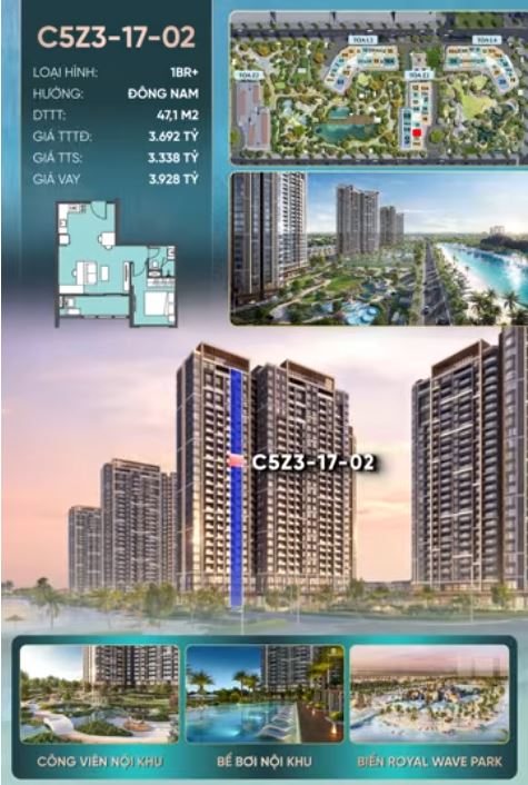 CHỈ CĂN C5Z3-17-02 MASTERI GRAND COAST